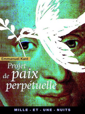 cover image of Projet de paix perpétuelle